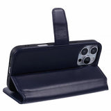 Nordic Covers iPhone 16 Pro Max - Essential Leather -suojakotelo, Heron Blue