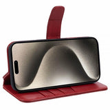 Nordic Covers iPhone 16 Pro Max Essential Leather -suojakotelo, Poppy Red
