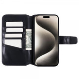 Nordic Covers iPhone 16 Pro Max MagLeather Raven Black -suojakotelo
