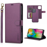Lc.Imeeke iPhone 16 Pro Max -kotelo irrotettavalla kuorella, L2 Series, MagSafe, violetti