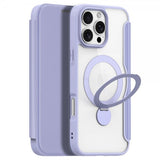 Dux Ducis iPhone 16 Pro Max -suojakuori Skin X Pro Series Kickstand MagSafe Violetti