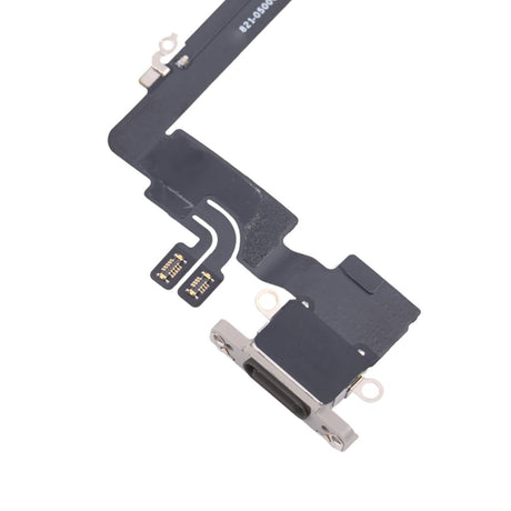 iPhone 16 Pro Max -latausliittimen joustokaapeli, alkuperäinen - Musta