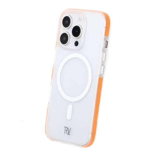 Rvelon iPhone 16 Pro Max -kuori uurrettu MagSafe Oranssi
