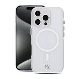 Rvelon iPhone 16 Pro Max Kuori Aaltopahvi MagSafe Läpinäkyvä