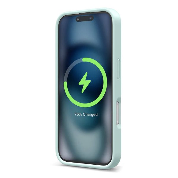 Rvelon iPhone 16 Pro Max Kuori Silikoni MagSafe Vihreä