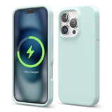 Rvelon iPhone 16 Pro Max Kuori Silikoni MagSafe Vihreä