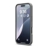 Rvelon iPhone 16 Pro Max Silikonikuori Harmaa