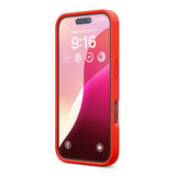 Rvelon iPhone 16 Pro Max Silikonikuori Punainen