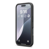 Rvelon iPhone 16 Pro Max Kuori Silikoni Musta
