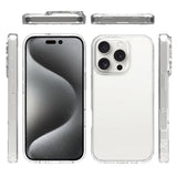 Rvelon iPhone 16 Pro Max Kuoret Silikoni Läpinäkyvä