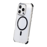 Rvelon iPhone 16 Pro Max Kuori Iskunkestävä MagSafe Musta
