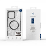 Dux Ducis iPhone 16 Pro Max -suojakuori Aimo Series MagSafe Musta