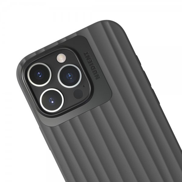 Nudient iPhone 16 Pro Max -kuori Bold MagSafe Storm Black
