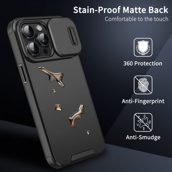 iPhone 16 Pro Max Kuoret Camera Slide Musta