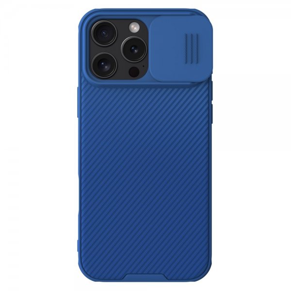 Nillkin iPhone 16 Pro Max -suojakuori CamShield Pro MagSafe Sininen