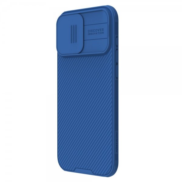 Nillkin iPhone 16 Pro Max -suojakuori CamShield Pro MagSafe Sininen
