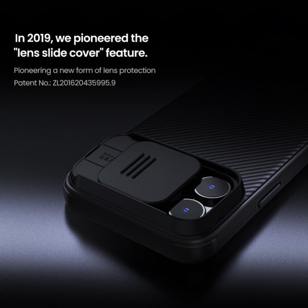 Nillkin iPhone 16 Pro Max CamShield Pro -suojakuori, musta