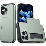 iPhone 16 Pro Max Kuoret Card Slide Vihreä