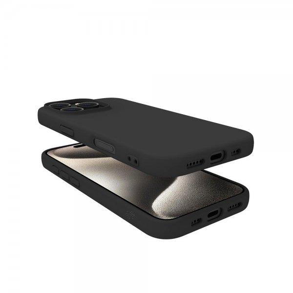 Celly iPhone 16 Pro Max -suojakuori CROMO Musta