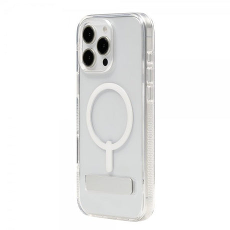 ZAGG iPhone 16 Pro Max -suojakuori Crystal Palace Snap Kickstand Läpinäkyvä