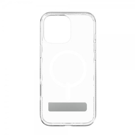 ZAGG iPhone 16 Pro Max -suojakuori Crystal Palace Snap Kickstand Läpinäkyvä