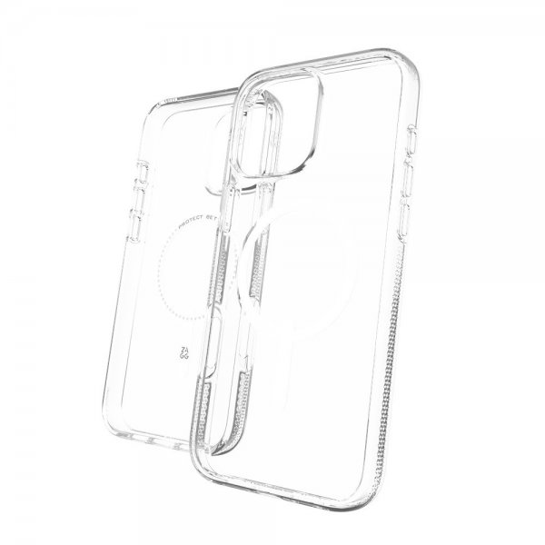 ZAGG iPhone 16 Pro Max -suojakuori Crystal Palace Snap Transparent