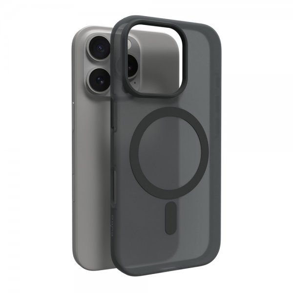 Puro iPhone 16 Pro Max -suojakuori Daylight MagSafe musta