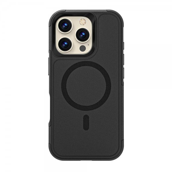 4smarts iPhone 16 Pro Max Kuori Defend Kotelo Ultimag Musta