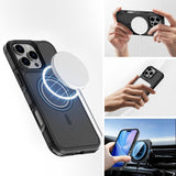 4smarts iPhone 16 Pro Max Kuori Defend Kotelo Ultimag Musta