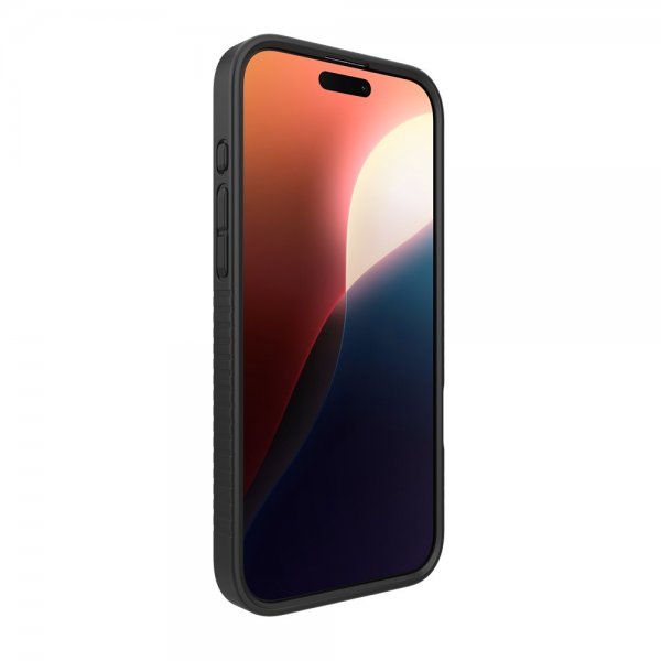 ZAGG iPhone 16 Pro Max -kuori Denali Snap Kickstand Musta