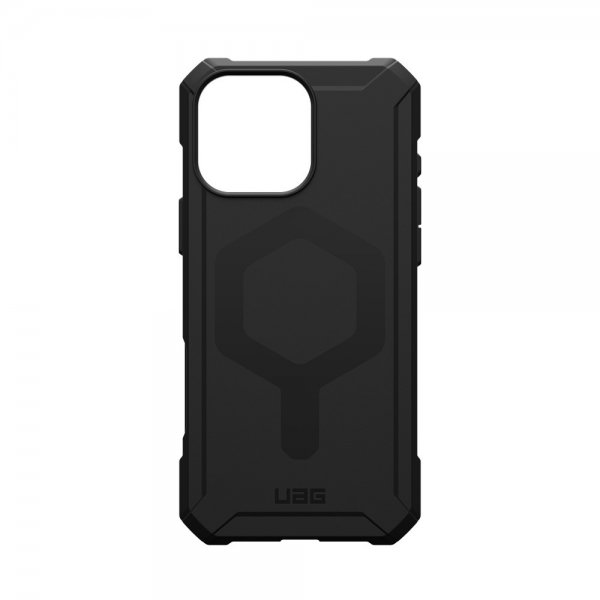Urban Armor Gear (UAG) iPhone 16 Pro Max -suojakuori Essential Armor MagSafe, musta