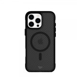 Tech21 iPhone 16 Pro Max -suojakuori EvoArmor MagSafe, musta