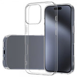 Nordic Covers iPhone 16 Pro Max -kuori, Feather Series, läpinäkyvä