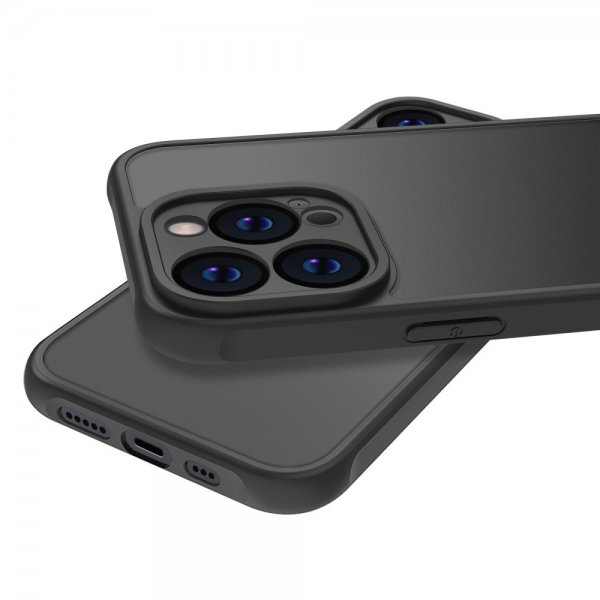 Nordic Covers iPhone 16 Pro Max Kuori Feather Series Raven Black