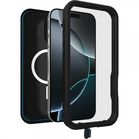 Otterbox iPhone 16 Pro Max -suojakuori Fre MagSafe musta