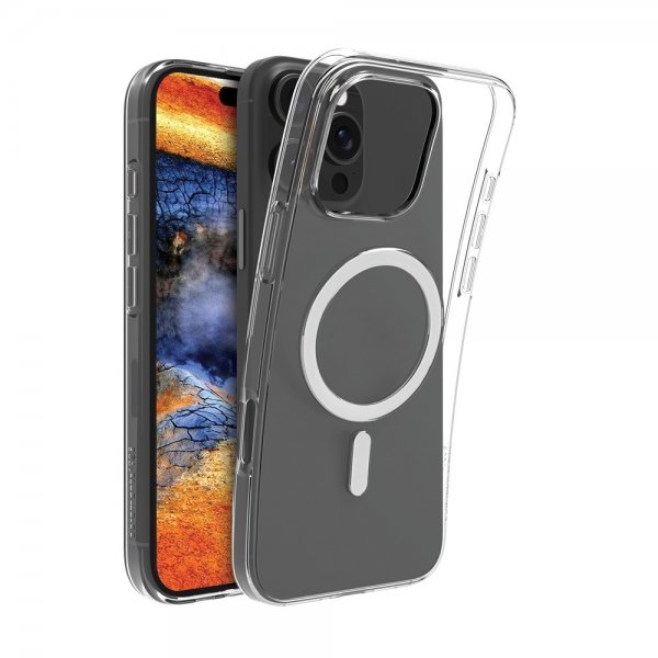 dbramante1928 iPhone 16 Pro Max -suojakuori Greenland Pro MagSafe, läpinäkyvä