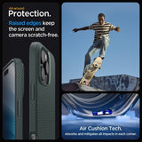 Spigen iPhone 16 Pro Max -suojakuori Liquid Air Abyss Green
