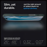 Spigen iPhone 16 Pro Max -suojakuori Liquid Air Abyss Green