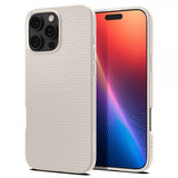 Spigen iPhone 16 Pro Max -suojakuori Liquid Air Natural Titanium