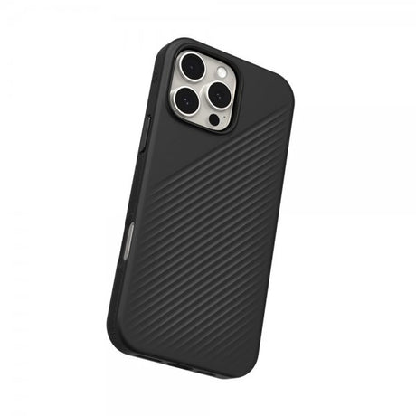 ZAGG iPhone 16 Pro Max -suojakuori Luxe Snap, musta