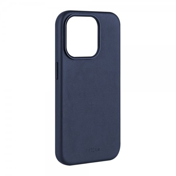 Kiinteä iPhone 16 Pro Max Skal MagLeather Sininen