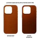 Fixed iPhone 16 Pro Max -suojakuori MagLeather, ruskea