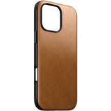 Nomad iPhone 16 Pro Max -kuori Modern Leather Case English Tan