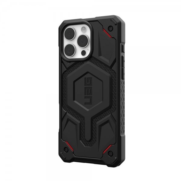 Urban Armor Gear (UAG) iPhone 16 Pro Max -suojakuori Monarch Pro Kevlar MagSafe, musta