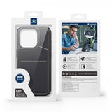 Dux Ducis iPhone 16 Pro Max -suojakuori, Rafi II Series, MagSafe, musta