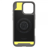 Spigen iPhone 16 Pro Max -kuori, Rugged Armor MagFit, harmaa