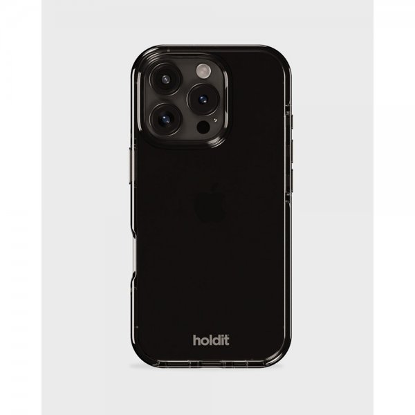 holdit iPhone 16 Pro Max Kuori Seethru Musta