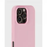 holdit iPhone 16 Pro Max Silikonikuori Vaaleanpunainen