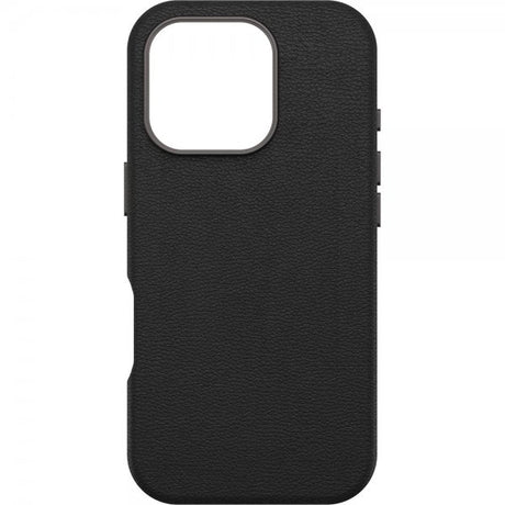 Otterbox iPhone 16 Pro Max -suojakuori Symmetry Cactus Leather MagSafe Noir Ash