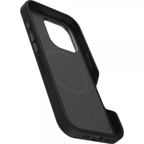 Otterbox iPhone 16 Pro Max -suojakuori Symmetry Cactus Leather MagSafe Noir Ash